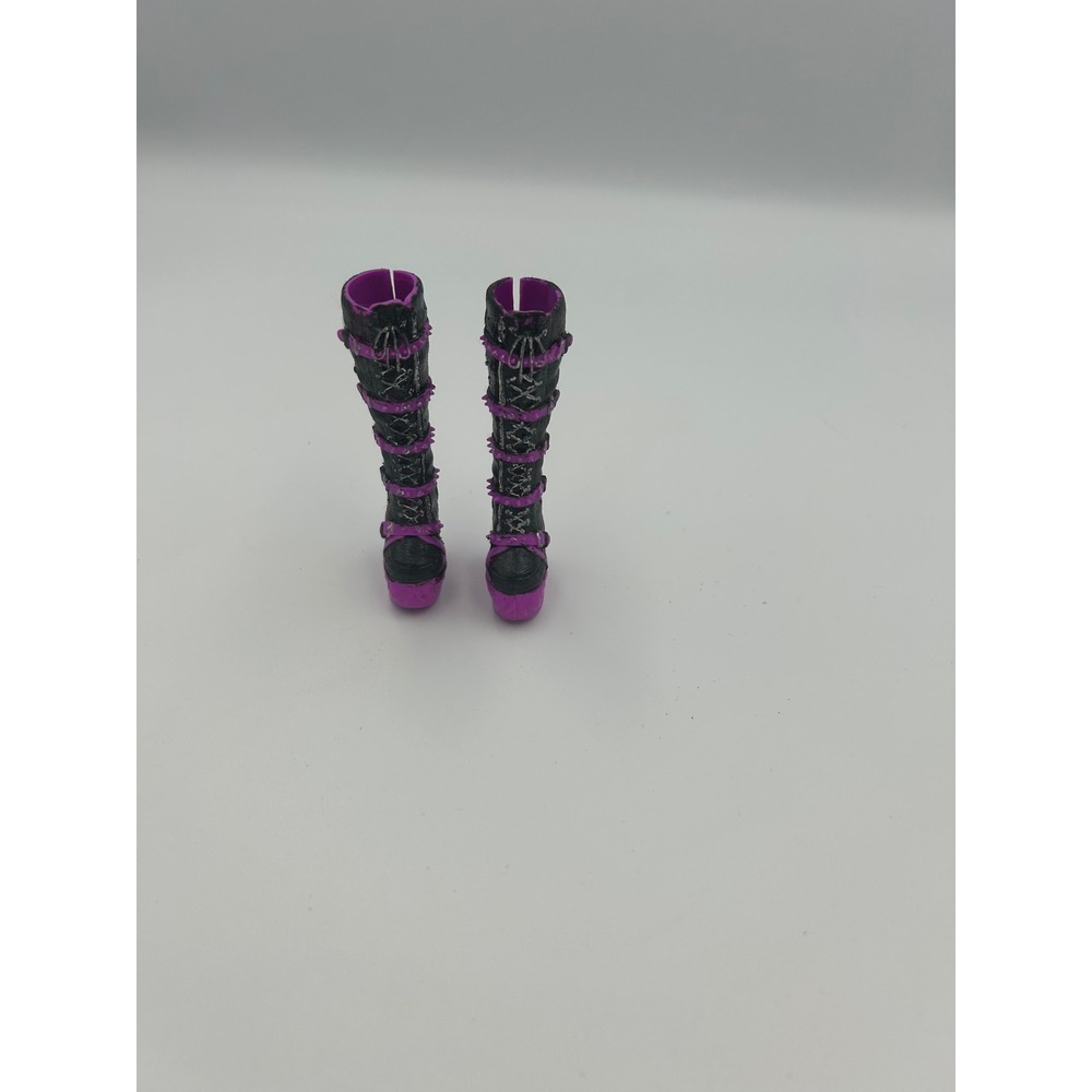 Monster High Fearbook Toralei Tall Platform Boots Painted